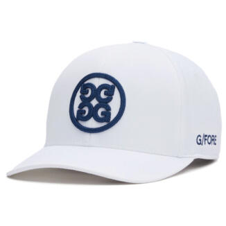 G/FORE Circle G's Stretch Twill Golf Snapback Snow GMH000004