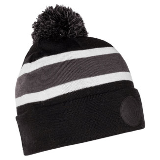 Galvin Green Leighton Interface-1 Bobble Golf Beanie Black/Forged Iron/White B01000069649