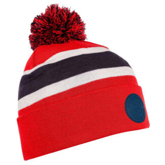 Galvin Green Leighton Interface-1 Bobble Golf Beanie Navy/Red/White B01000068885