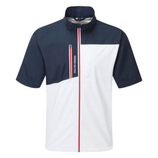 Galvin Green Axl Waterproof Golf Jacket White/Navy/Red A01000188807