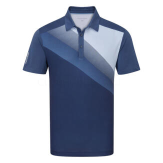 Galvin Green Macoy Golf Polo Shirt Navy/Alaskan Blue D01000818893