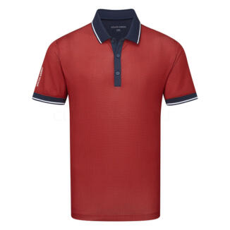 Galvin Green Miller Golf Polo Shirt Red/Navy D01000768875