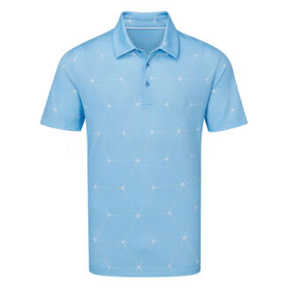 Galvin Green Milo Golf Polo Shirt Alaskan Blue D01000859645