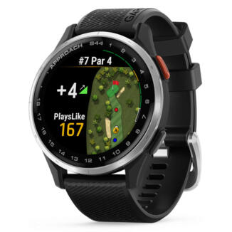 Garmin Approach S44 Golf GPS Watch Black/Silver