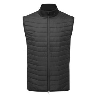 J.Lindeberg Holden Quilt Hybrid Golf Wind Vest Black GMOW10858-9999