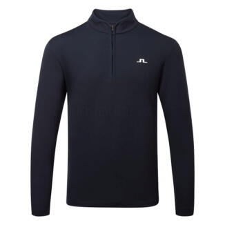 J.Lindeberg Clide 1/4 Zip Golf Sweater JL Navy/White GMJS11960-6855