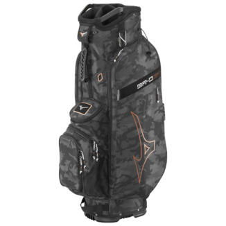 Mizuno BR-D3 Golf Cart Bag Black/Camo/Copper