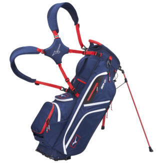 Mizuno BR-DX Golf Stand Bag Navy/Red BRDXS23