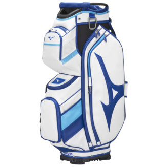 Mizuno Tour Series Golf Cart Bag White/Blue BTOURCRT22-01