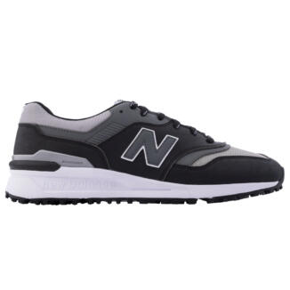 New Balance 997 SL Golf Shoes Black/Silver MG997SBK