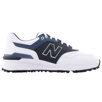 New Balance 997 SL Golf Shoes White/Navy/White NBG997SWN