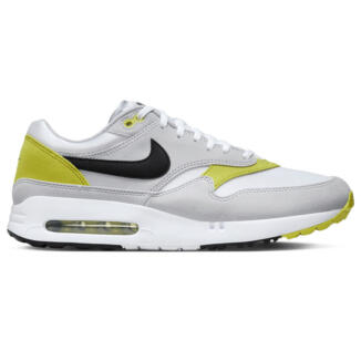 Nike Air Max 1 '86 OG Golf Shoes Wolf Grey/Black/White/Bright Cactus DV1403-004