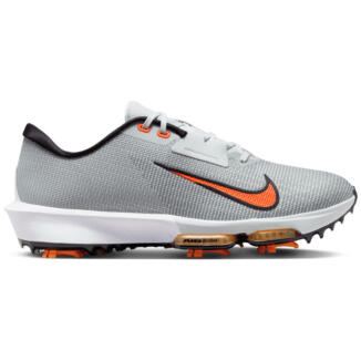 Nike Air Zoom Infinity Tour NEXT% 2 Golf Shoes Pure Platinum/Safety Orange/White HQ2158-100