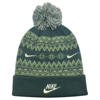 Nike Festive Peak Golf Beanie Vintage Green/Coconut Milk HF0188-338