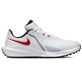 Nike Infinity G Golf Shoes White/University Red/Pure Platinum/Black FN0555-101