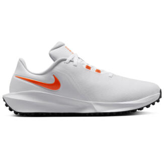 Nike Infinity G Golf Shoes White/Safety Orange/Black FN0555-102