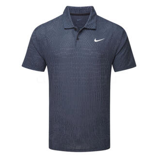 Nike Dry Advance Tour Golf Polo Shirt Light Carbon/Armory Navy/White FD5731-003