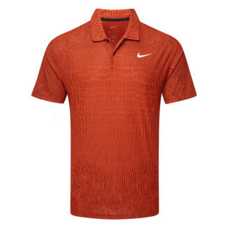 Nike Dry Advance Tour Golf Polo Shirt Picante Red/Burgundy Crush/White FD5731-633