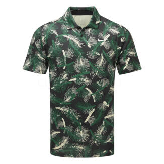 Nike Dry Tour Pine Print Golf Polo Shirt Bicoastal/White FQ0402-361