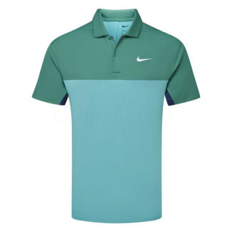 Nike Dry Victory+ Block Golf Polo Shirt Bicoastal/Midnight Navy/Denim Turquoise/White FQ1114-977