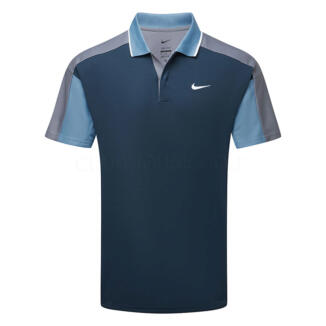 Nike NGC Golf Polo Shirt Armory Navy/Light Carbon/White FQ1150-478