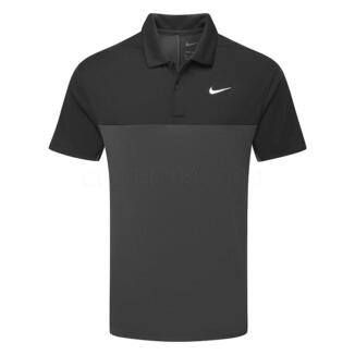 Nike Dry Victory+ Block Golf Polo Shirt Black/Iron Grey/Dark Smoke Grey/White FQ1114-010