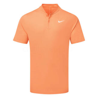 Nike Dry Victory Blade Golf Polo Shirt Orange Trance/White DH0838-871