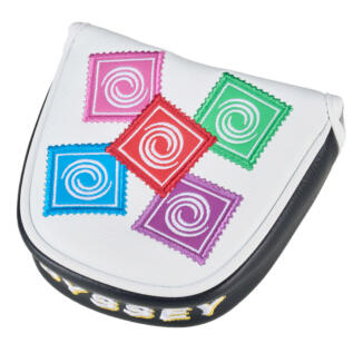 Odyssey July Major Mallet Putter Headcover Navy/White/Multi