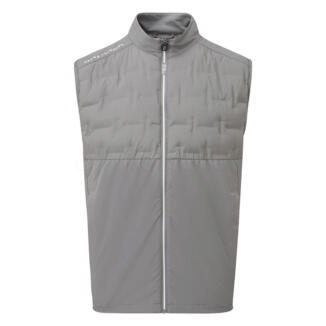 Oscar Jacobson Quinn Golf Wind Vest Pewter OJTOP0114