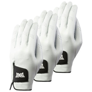 PXG Cabretta Leather 3 For 2 Golf Gloves White (Left Handed Golfer)