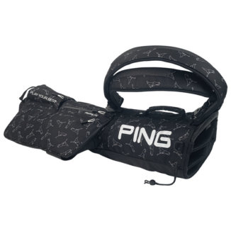 Ping Moonlite Golf Pencil Bag Black/Mr Ping 34740-09