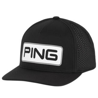 Ping Tour Vented Delta Golf Cap Black 35566-89-BLK