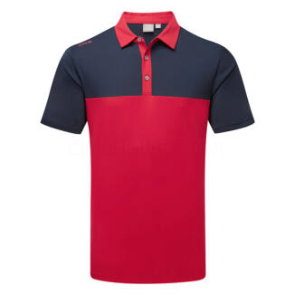 Ping Bodi Golf Polo Shirt Rich Red/Navy P03669-R620