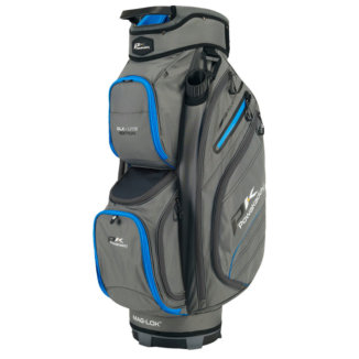 PowaKaddy DLX-Lite Edition Golf Cart Bag Gunmetal/Blue 02781-03-01