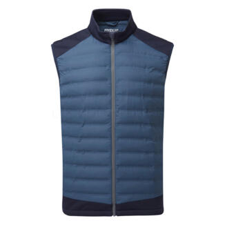 ProQuip ThermaTec 2 Quilted Golf Wind Vest Navy/Navy