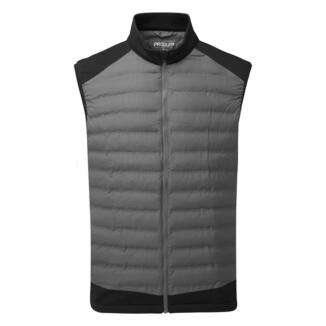 ProQuip ThermaTec 2 Quilted Golf Wind Vest Black/Grey