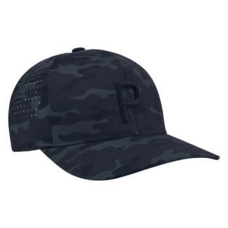 Puma Camo Tech P Snapback Golf Cap Puma Black/Strong Grey 025434-01