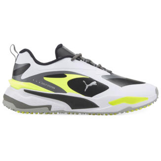 Puma GS Fast Golf Shoes Puma White/Puma Black/Safety Yellow 376357-06