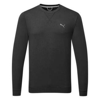 Puma Cloudspun Heather Crew Golf Popover Puma Black Heather 537467-01