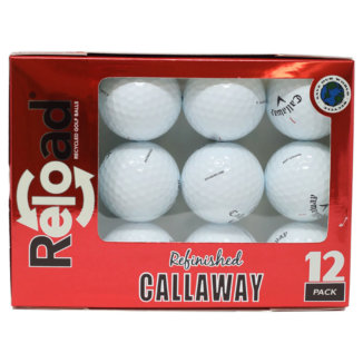 Reload Callaway Chrome Soft Refurbished Golf Balls White
