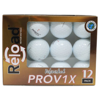 Reload Titleist Pro V1x Refurbished Golf Balls White