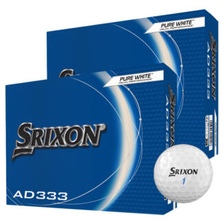 Srixon AD333 Golf Balls (Double Dozen) White