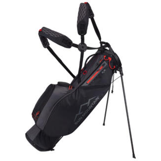 Sun Mountain Two5 Plus Golf Stand Bag Black/Steel/Red 25TWO5-BSR