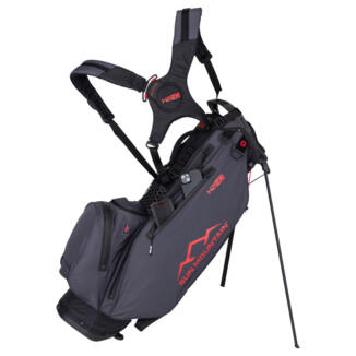 Sun Mountain H2NO Lite Golf Stand Bag Black/Steel/Red 25H2NOL-BSR