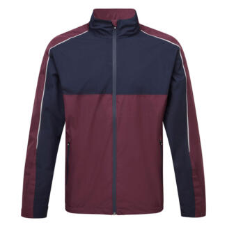 Sunderland Matterhorn Waterproof Golf Jacket Mulberry/Navy/Silver