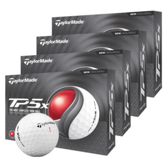 TaylorMade TP5x Personalised Golf Balls (4 For 3) White