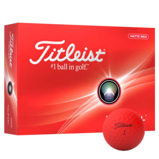 Titleist TruFeel Golf Balls Red