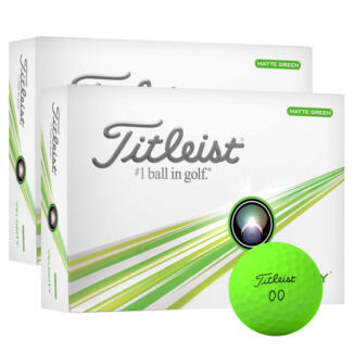 Titleist Velocity Double Dozen Golf Balls Green