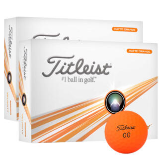 Titleist Velocity Double Dozen Golf Balls Orange