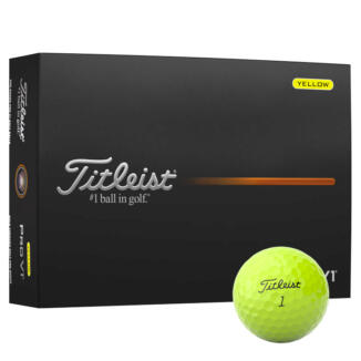 Titleist Pro V1 Golf Balls Yellow